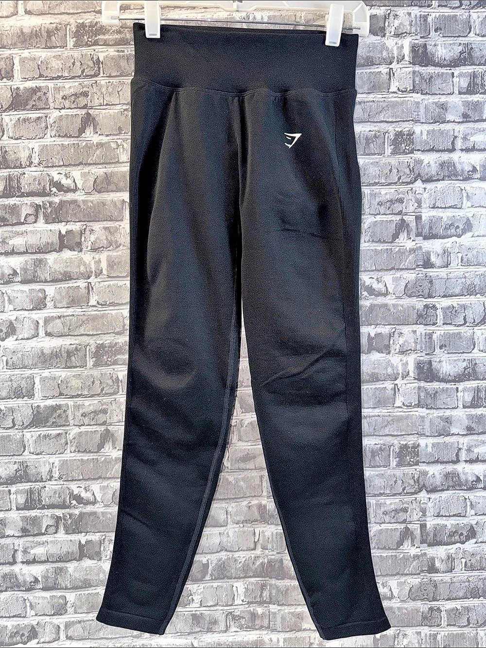 Gymshark Ribbed Contour Leggings Black
